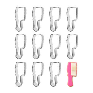 Hair Brush Salon 4 inch Cookie Cutter - 1 Dozen (12 count)