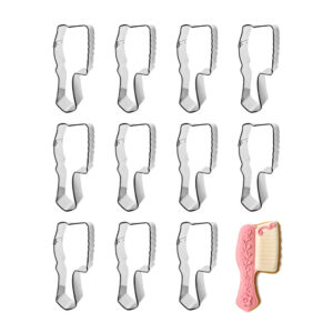 Hair Brush Salon 4 inch Cookie Cutter - 1 Dozen (12 count)