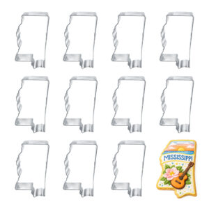 Mississippi State 3.75 inch Cookie Cutter - 1 Dozen (12 count)