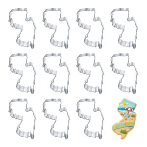 New Jersey State 4.25 inch Cookie Cutter - 1 Dozen (12 count)