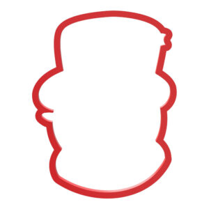 Snowman Face Cookie Cutter STL File Digital Download