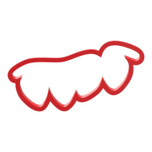 Christmas String Lights Cookie Cutter STL File Digital Download