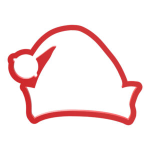 Elf Hat Cookie Cutter STL File Digital Download