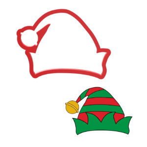 Elf Hat Cookie Cutter STL File Digital Download