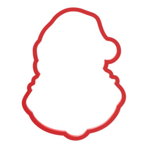Santa Cookie Cutter STL File Digital Download