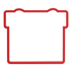 Gift Box Square Cookie Cutter STL File Digital Download