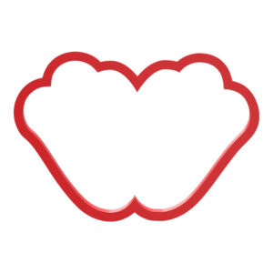 Bunny Feet Cookie Cutter STL File Digital Download