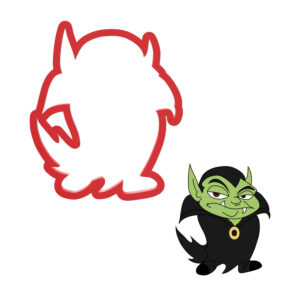 Vampire Cookie Cutter STL File Digital Download
