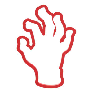 Zombie Hand Cookie Cutter STL File Digital Download