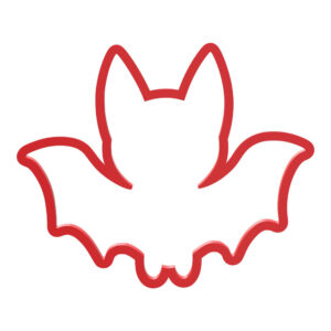 Cute Bat Cookie Cutter STL File Digital Download