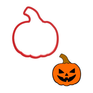 Pumpkin Cookie Cutter STL File Digital Download