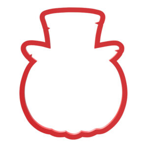 Pumpkin with Hat Cookie Cutter STL File Digital Download