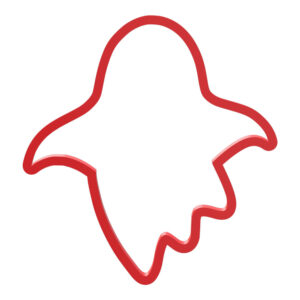 Ghost Cookie Cutter STL File Digital Download