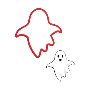 Ghost Cookie Cutter STL File Digital Download