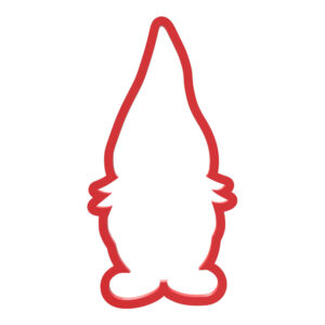 Thanksgiving Gnome Cookie Cutter STL File Digital Download