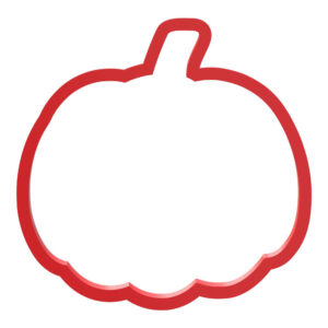 Autumn Pumpkin Cookie Cutter STL File Digital Download