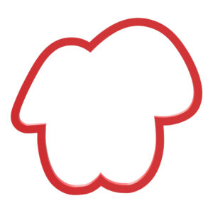 Mushrooms Cookie Cutter STL File Digital Download