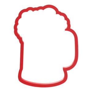 Beer Pint Cookie Cutter STL File Digital Download