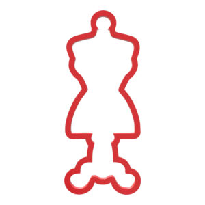 Dress Form Cookie Cutter STL File Digital Download