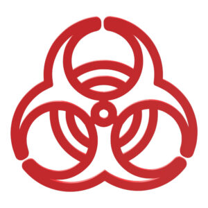 Biohazard Symbol Cookie Cutter STL File Digital Download