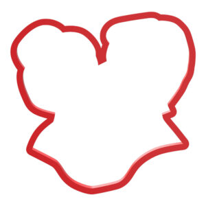 Bride and Groom Cookie Cutter STL File Digital Download