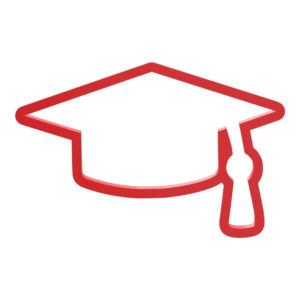 Graduation Cap Cookie Cutter STL File Digital Download