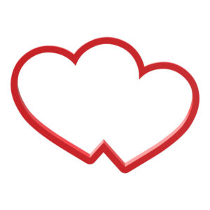 Hearts Cookie Cutter STL File Digital Download
