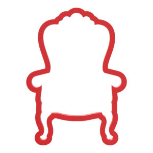 Vintage Chair Cookie Cutter STL File Digital Download