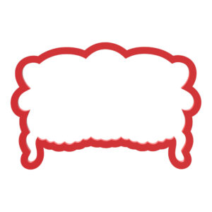 Vintage Sofa/Couch Cookie Cutter STL File Digital Download