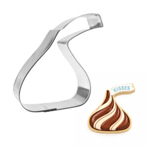 Chocolate Candy Kiss 3.5 inch Cookie Cutter