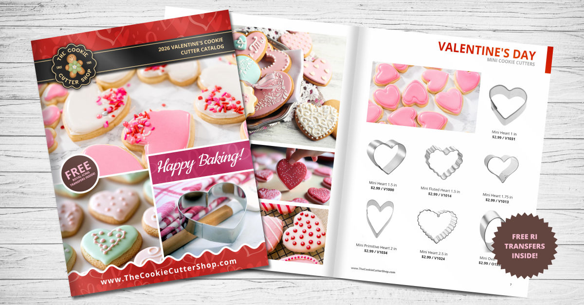 2026 Valentine's Cookie Cutter Catalog