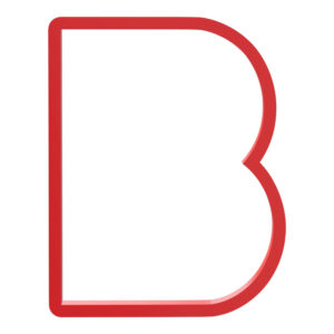 Basic Block Letter B Cookie Cutter STL File Digital Download
