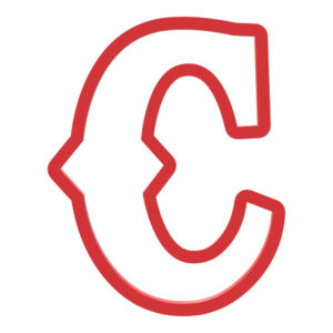 Western Letter C Cookie Cutter STL File Digital Download