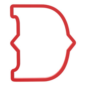 Western Letter D Cookie Cutter STL File Digital Download