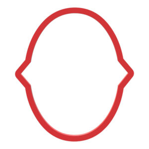 Western Letter O Cookie Cutter STL File Digital Download