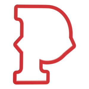 Western Letter P Cookie Cutter STL File Digital Download