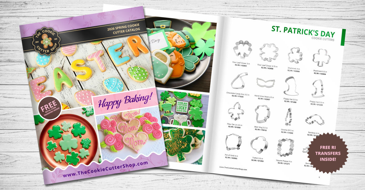 2026 Spring Cookie Cutter Catalog