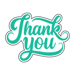 Thank You Cookie Cutter STL File Digital Download