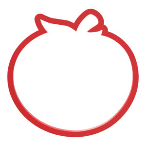 Tomato Cookie Cutter STL File Digital Download