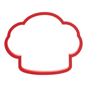 Chef Hat Cookie Cutter STL File Digital Download