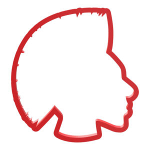 Punk Rocker Cookie Cutter STL File Digital Download