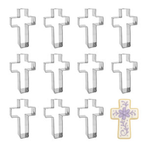 Cross 4 inch Cookie Cutter - 1 Dozen (12 count)