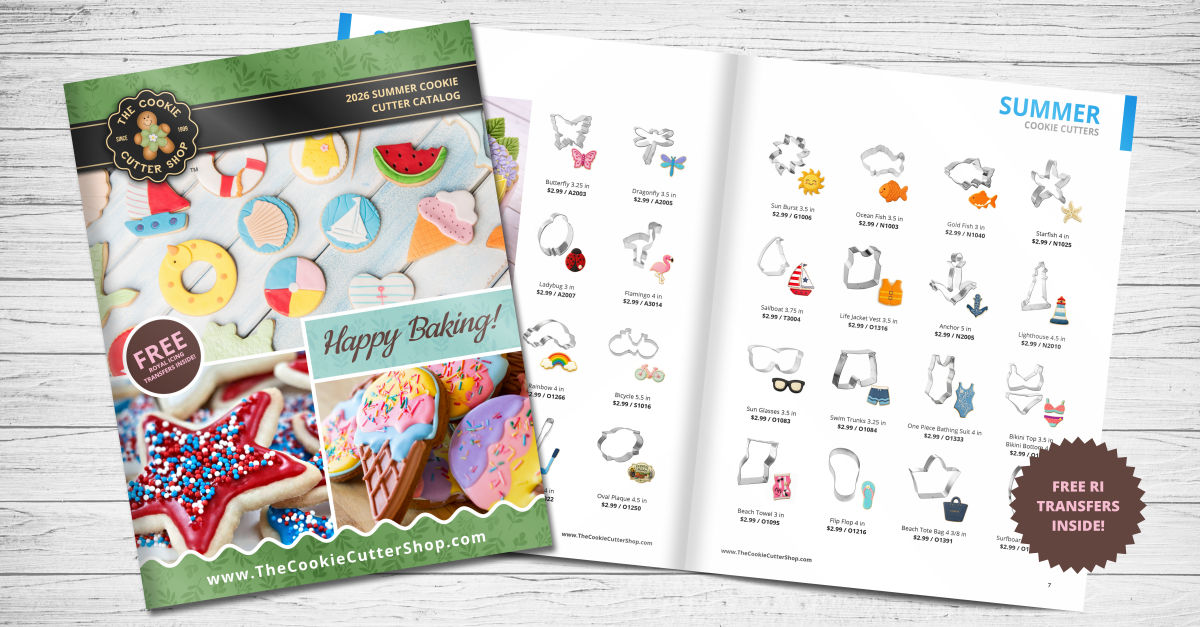 2026 Summer Cookie Cutter Catalog