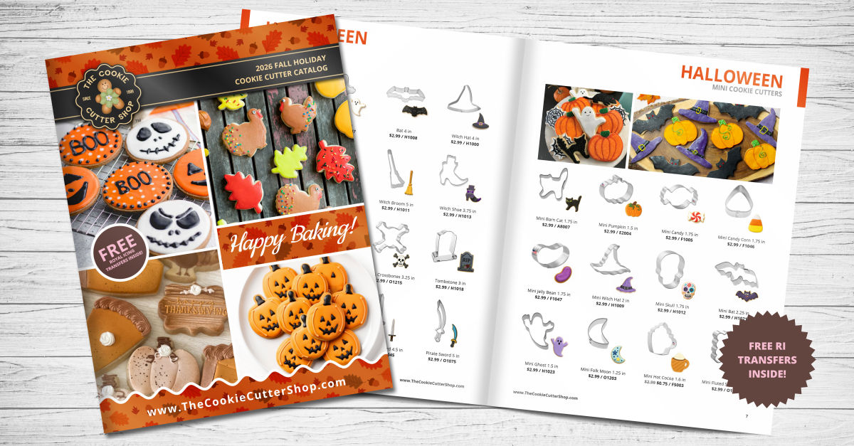 2026 Fall Holiday Cookie Cutter Catalog