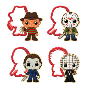 4 PC Horror Pop Characters Cookie Cutter STL File Set Digital Download