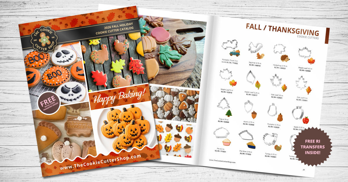 2026 Fall Holiday Cookie Cutter Catalog